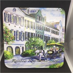 Charleston’s Rainbow Row Byrd’s Cookie Tin